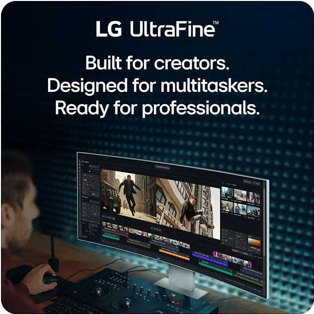 Monitorius „LG UltraFine 40U990A-W“ – 5K2K | Nano IPS juodas | „Thunderbolt 5“ | HDR 600