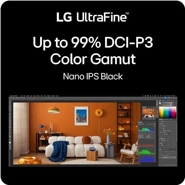 Monitorius „LG UltraFine 40U990A-W“ – 5K2K | Nano IPS juodas | „Thunderbolt 5“ | HDR 600