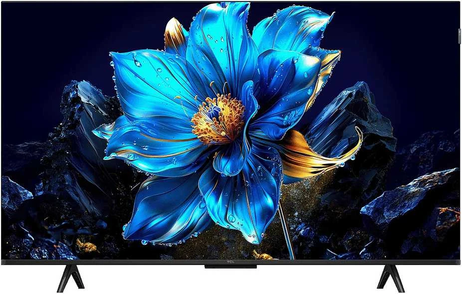 Televizorius TCL 4K QLED TV | 43T69C | 43 | Smart TV | Google TV | UHD | Juodas