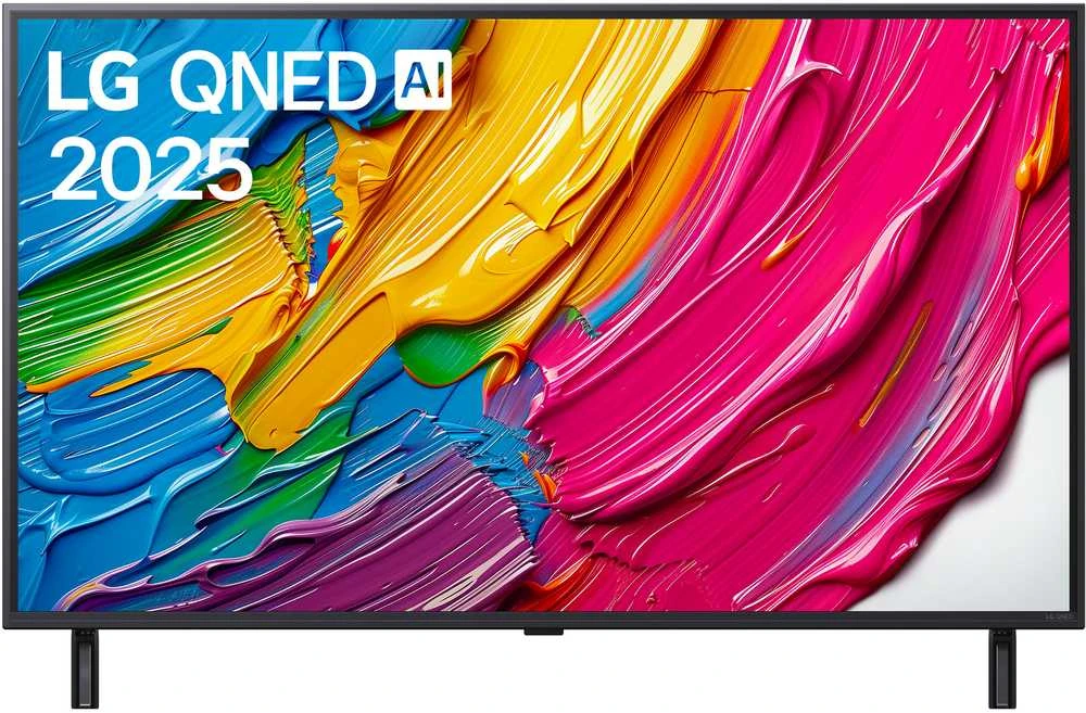 Televizorius TV LG QNED AI 43QNED80A6A 109,2 cm (43 colių) 4K Ultra HD Smart TV Wi-Fi Juodas