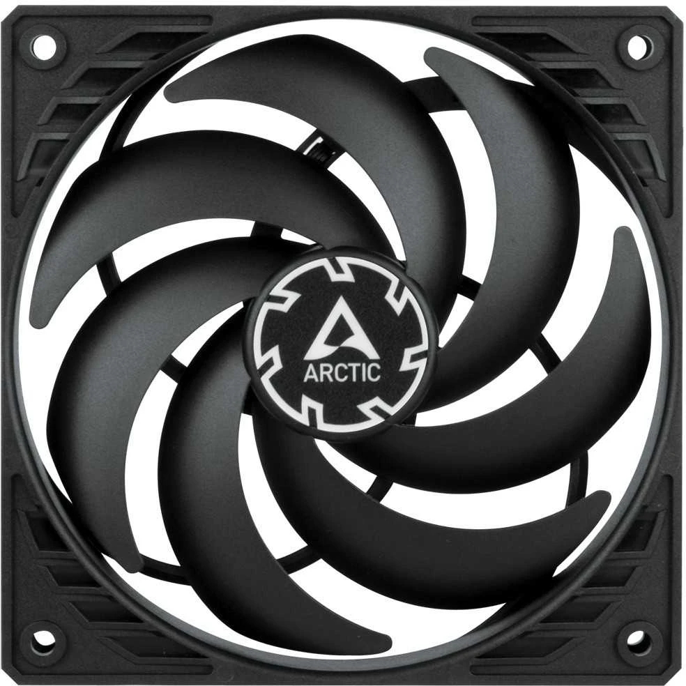 ARCTIC P12 SLIM PWM PST korpuso ventiliatorius, 4-pin, 120mm, siauras, juodas