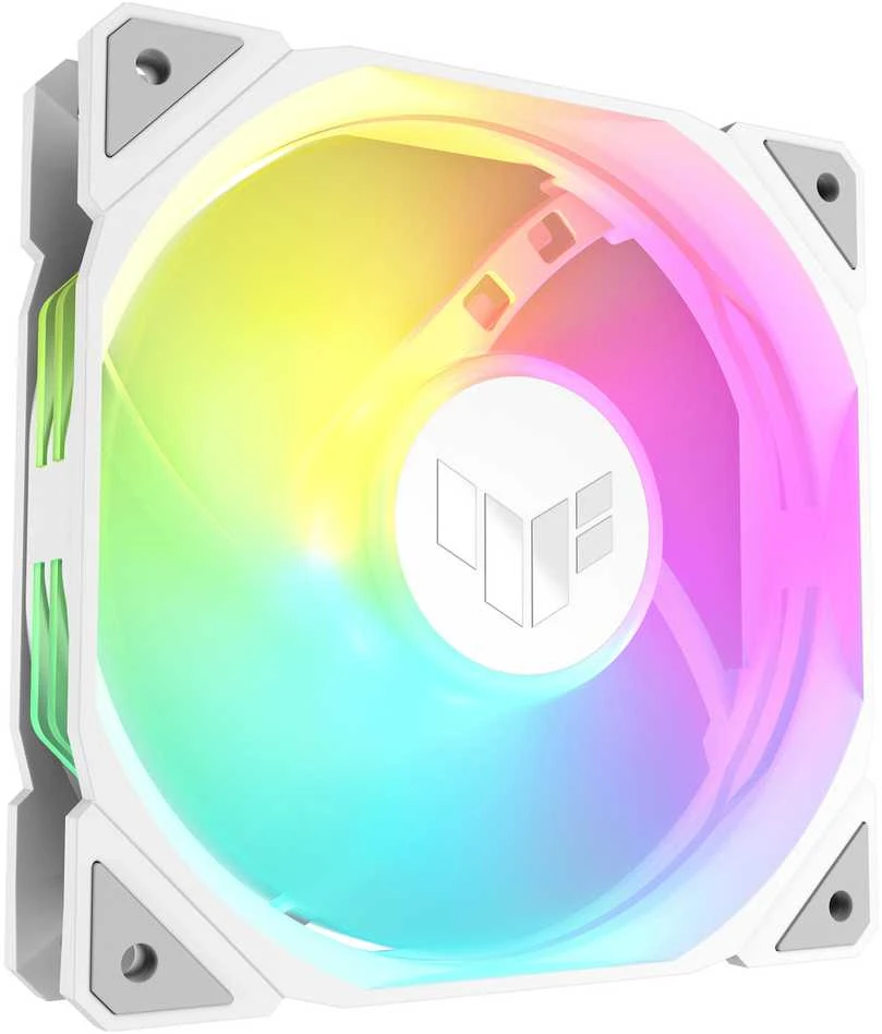 Kompiuterio Korpuso Aušintuvas - ASUS TUF GAMING TR120 ARGB 3x12cm Ventiliatoriai 77.4 CFM Balti