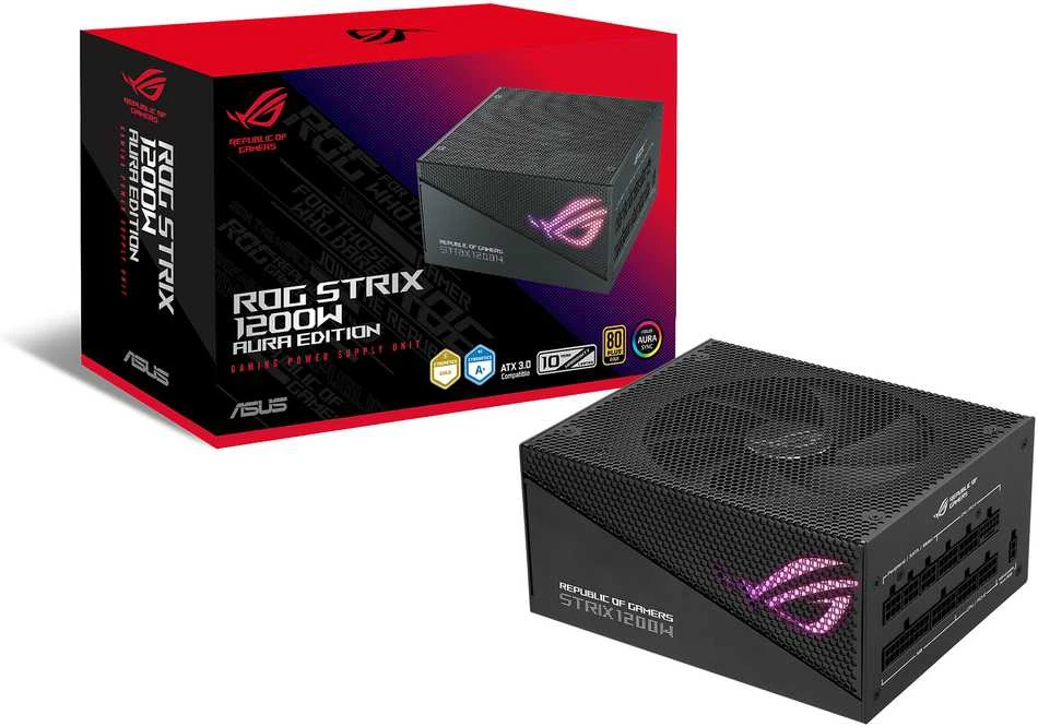 Maitinimo šaltinis ASUS ROG Strix 1200W Gold Aura Edition