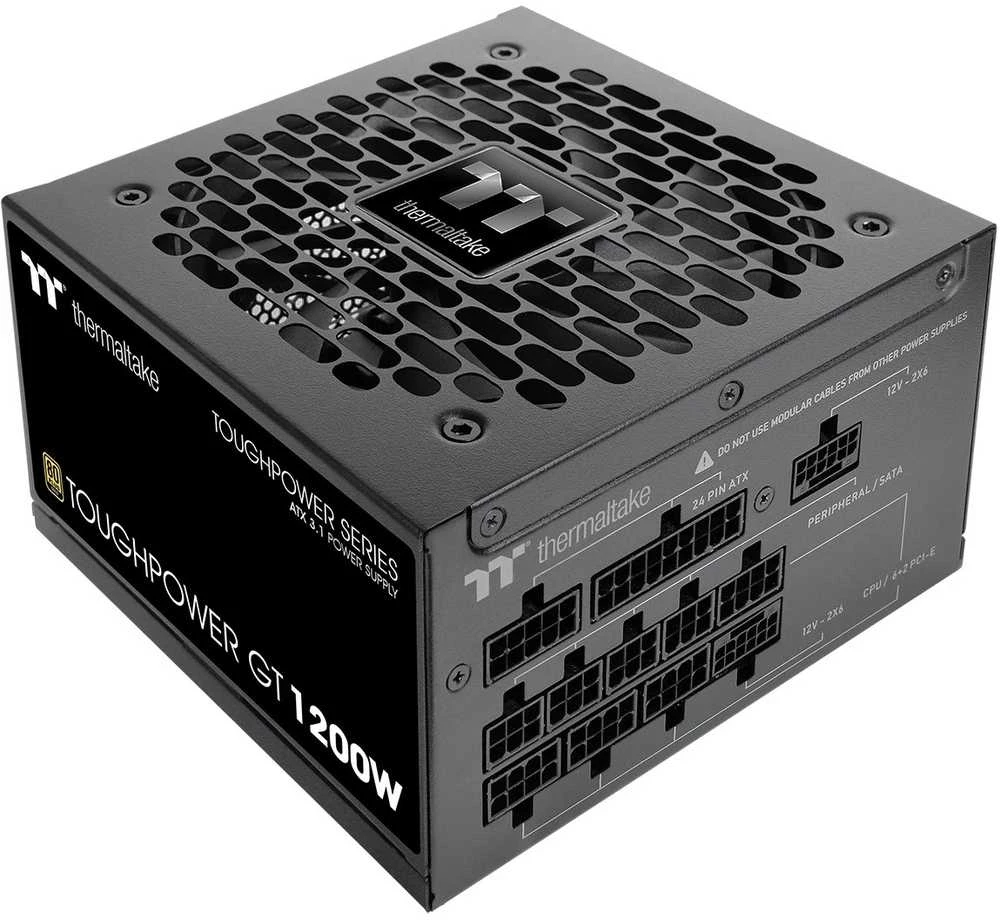 1200W Thermaltake Toughpower GT 1200W ATX3.1/GEN5 80+G BK