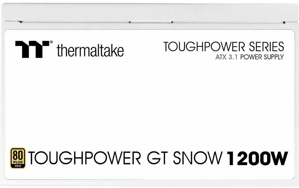 1200W Thermaltake Toughpower GT 1200W Snow ATX3.1 80+G WH