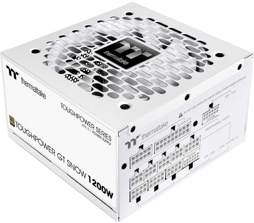 1200W Thermaltake Toughpower GT 1200W Snow ATX3.1 80+G WH