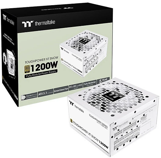 Maitinimo šaltinis Thermaltake Toughpower XT Baltas 1200 W (PS-TPX-1200FNFAGE-W)