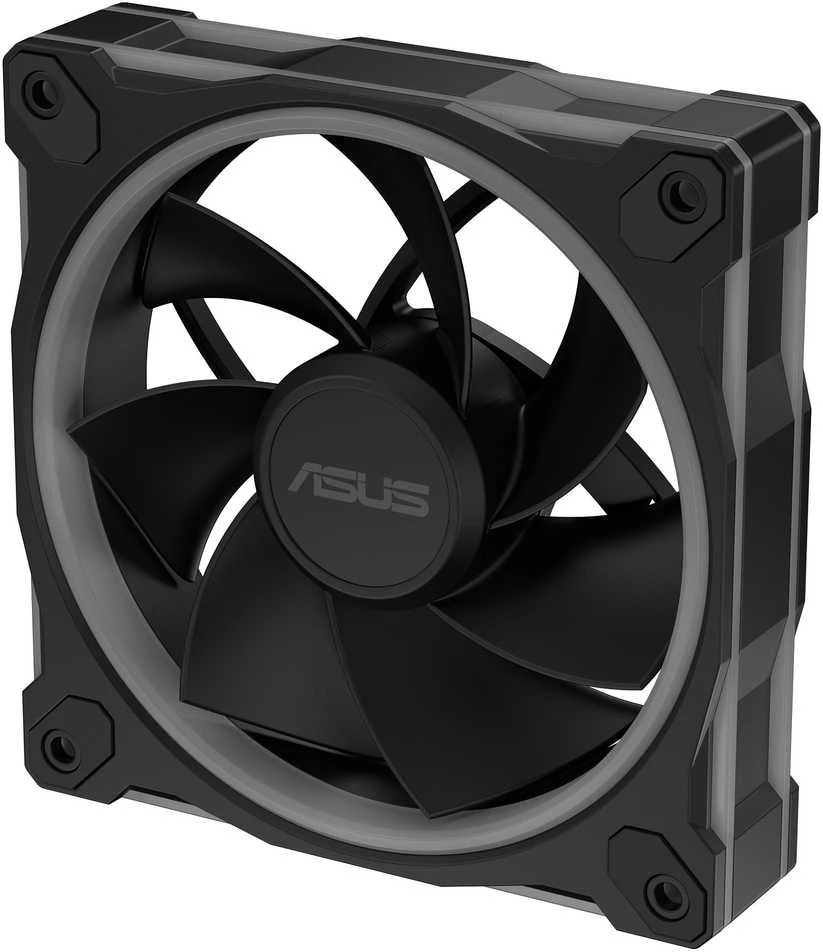 ASUS Prime MR120 ARGB fan, PWM, reverse - 120mm, juodas