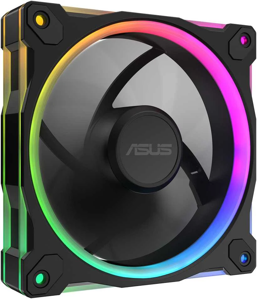 ASUS Prime MR120 Fan ARGB Reverse Juodas 3in1 Kompiuterio dėklas 12 cm 3 pc(s)