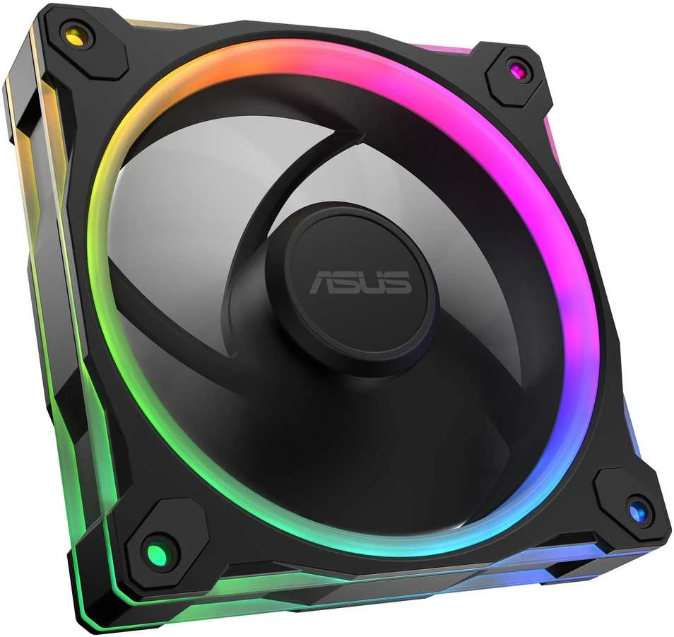 ASUS Prime MR120 Fan ARGB Reverse Juodas 3in1 Kompiuterio dėklas 12 cm 3 pc(s)