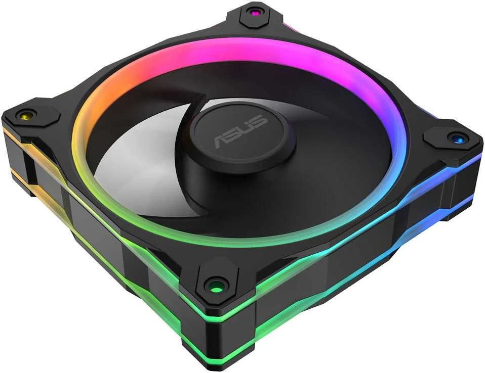 ASUS Prime MR120 Fan ARGB Juodas 3in1 Kompiuterio dėklas 12 cm