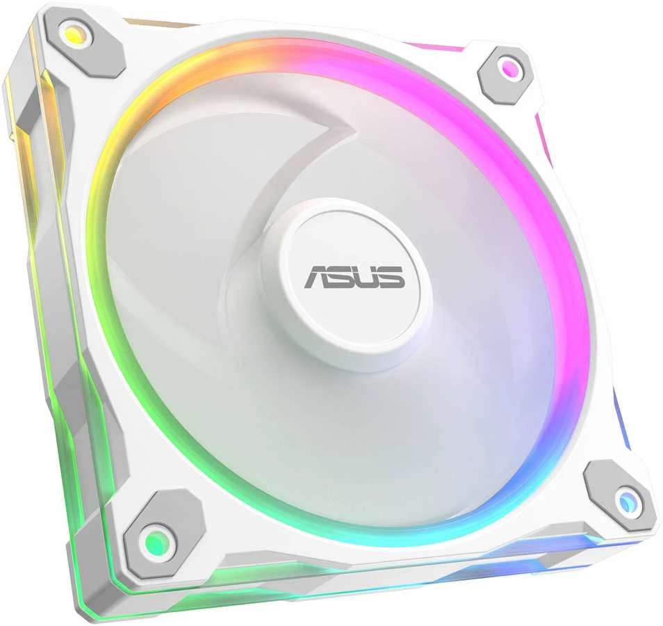 ASUS Prime MR120 Fan ARGB Baltas 3in1 Kompiuterio dėklas 12 cm
