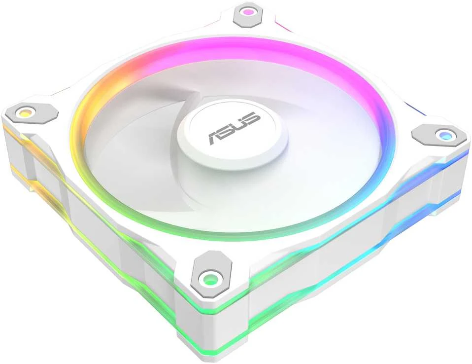 ASUS Prime MR120 Fan ARGB Baltas 3in1 Kompiuterio dėklas 12 cm