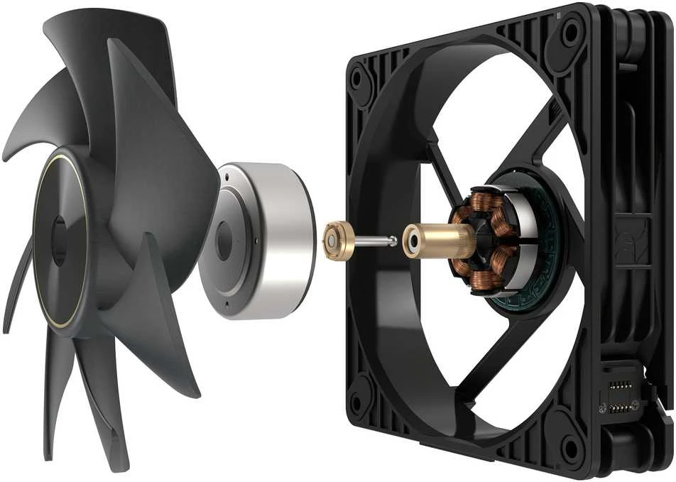 ASUS ProArt PF120 Fan PWM Juodas 3in1 Kompiuterio dėklas 12 cm 3 pc(s)