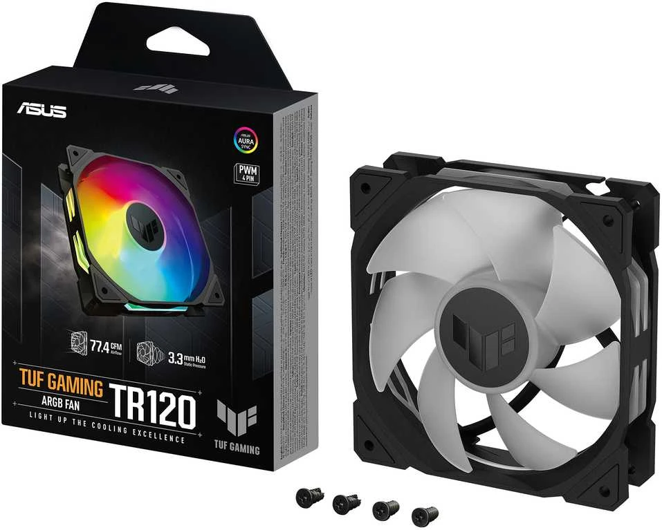 ASUS TUF GAMING TR120 ARGB Juodas