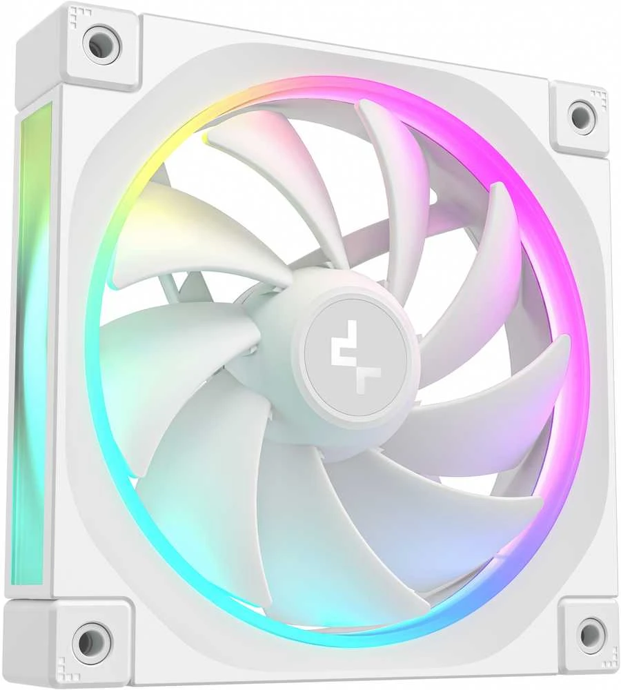 DeepCool FL12 WH Kompiuterio dėklas Fan 12 cm Baltas 1 pc(s)