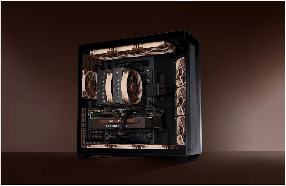 Noctua NF-A12x25 G2 LS-PWM korpuso ventiliatorius – 120mm