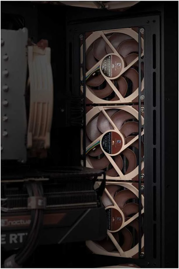 „Noctua NF-A12x25 G2 Sx2-PP PWM“ ventiliatorius, 120 mm, 2 vnt. pakuotėje