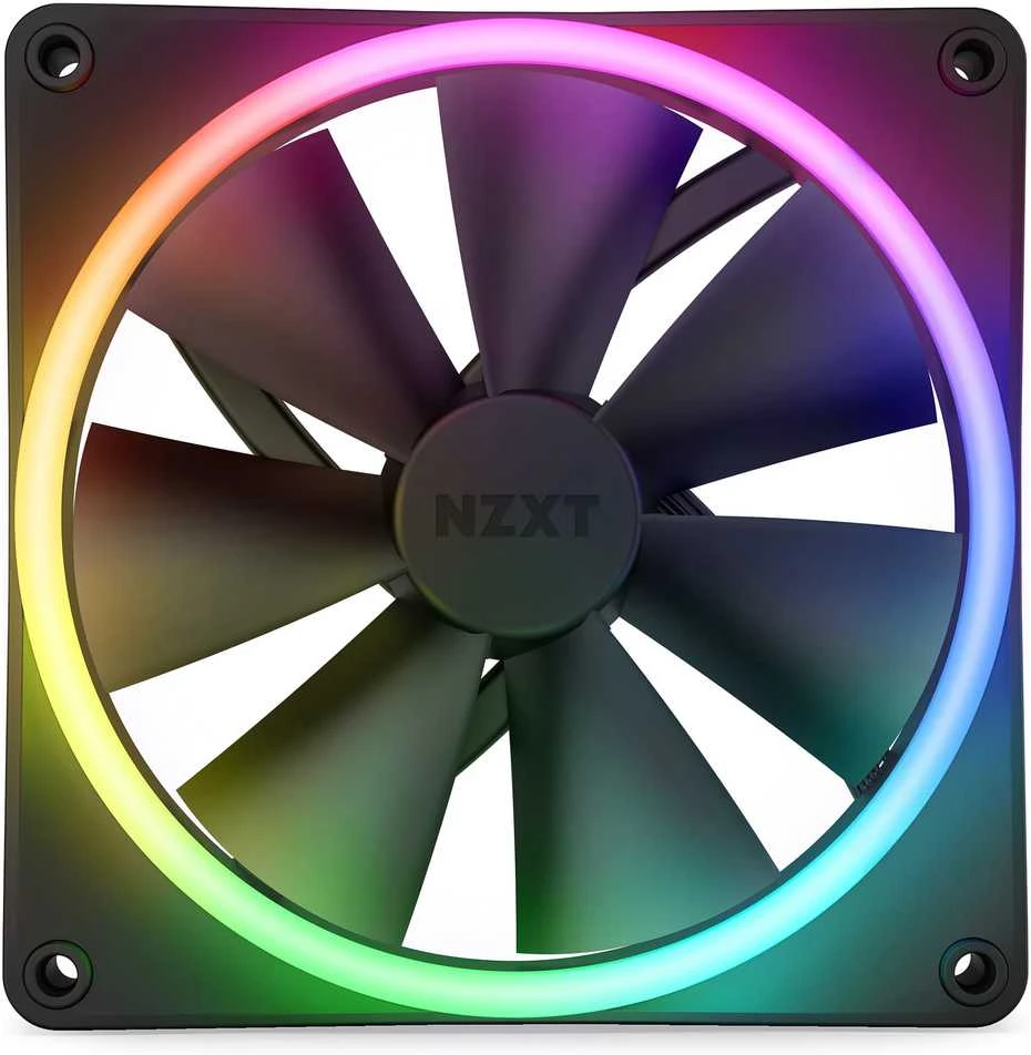 NZXT F120 RGB DUO, PWM, 120mm - juodas