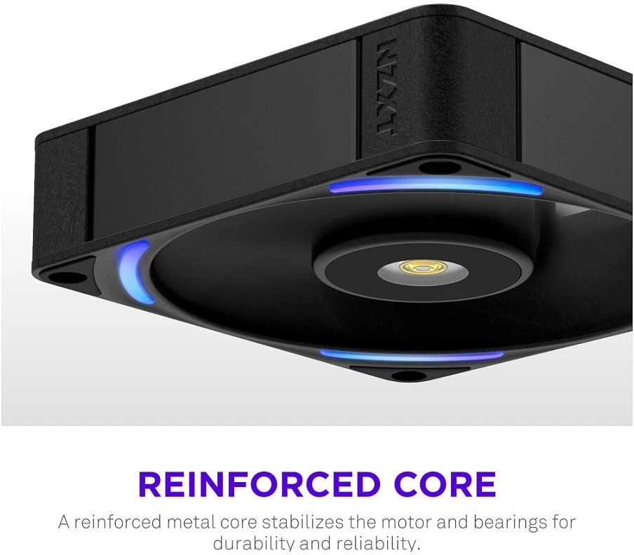 Nzxt F120X juodas ventiliatorius (RF-U12PN-B1)