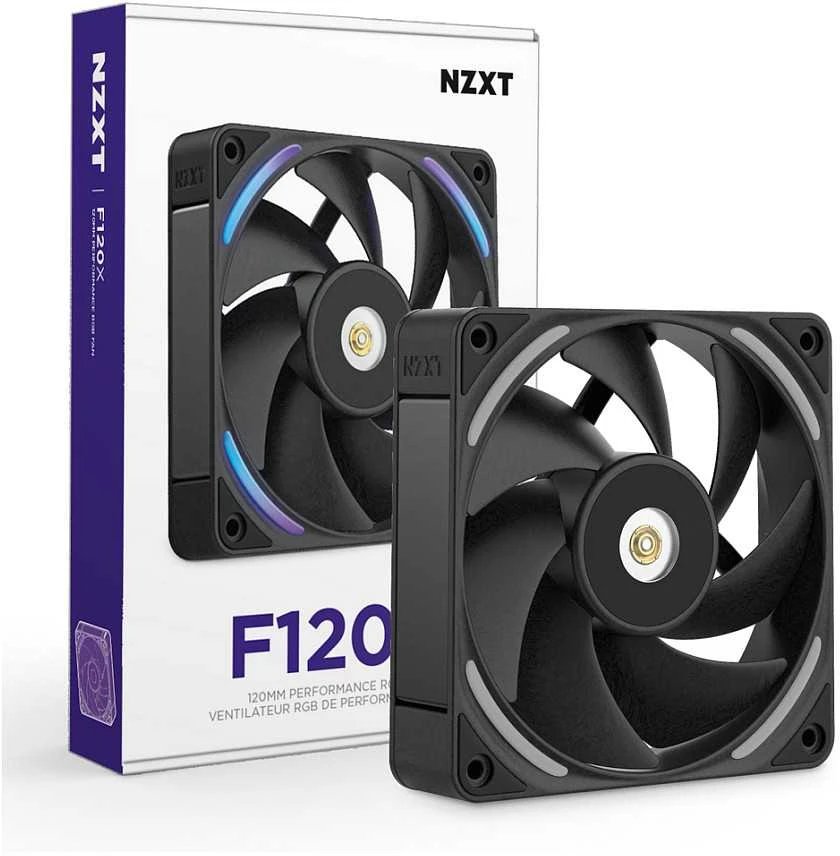 Nzxt F120X juodas ventiliatorius (RF-U12PN-B1)