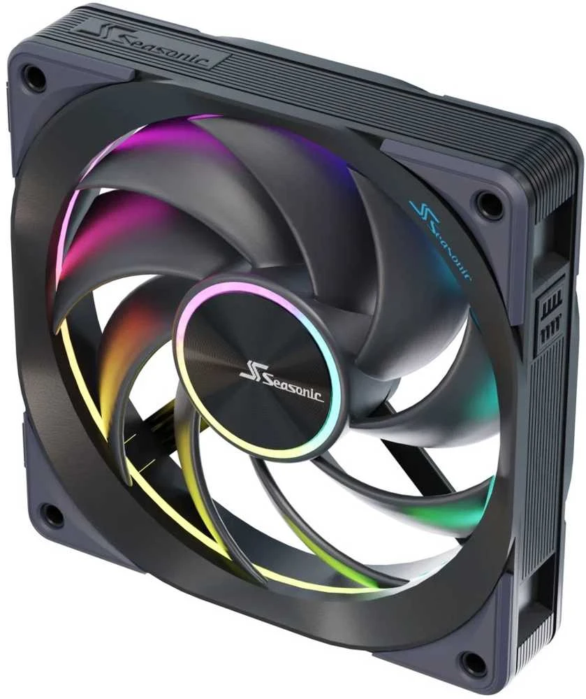 Seasonic MagFlow 1225 ARGB PWM korpuso ventiliatorius - 120mm