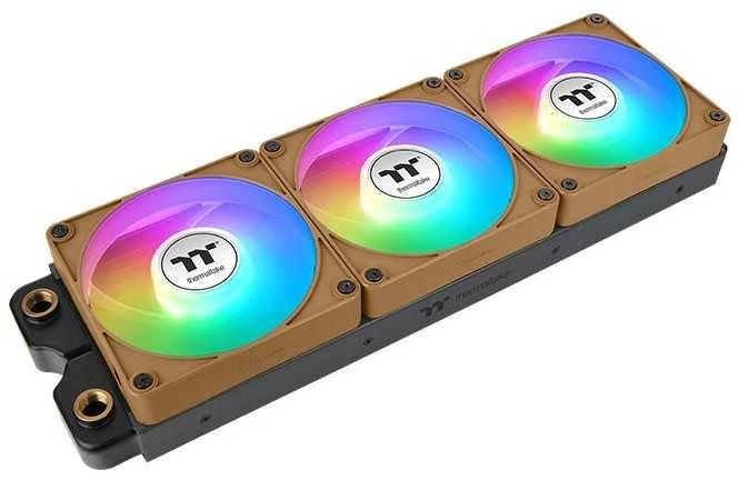 „Wentylator Thermaltake CT120 EX Reverse ARGB Sync“ 3 vnt. pakuotė (CL-F224-PL12GS-A)