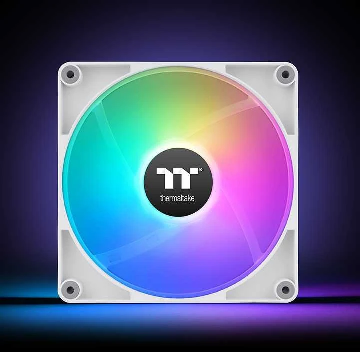 Thermaltake CT120 Reverse ARGB, ventiliatorius, 12 cm, 500 RPM, 2000 RPM, balta