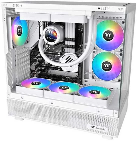 Thermaltake CT120 Reverse ARGB, ventiliatorius, 12 cm, 500 RPM, 2000 RPM, balta