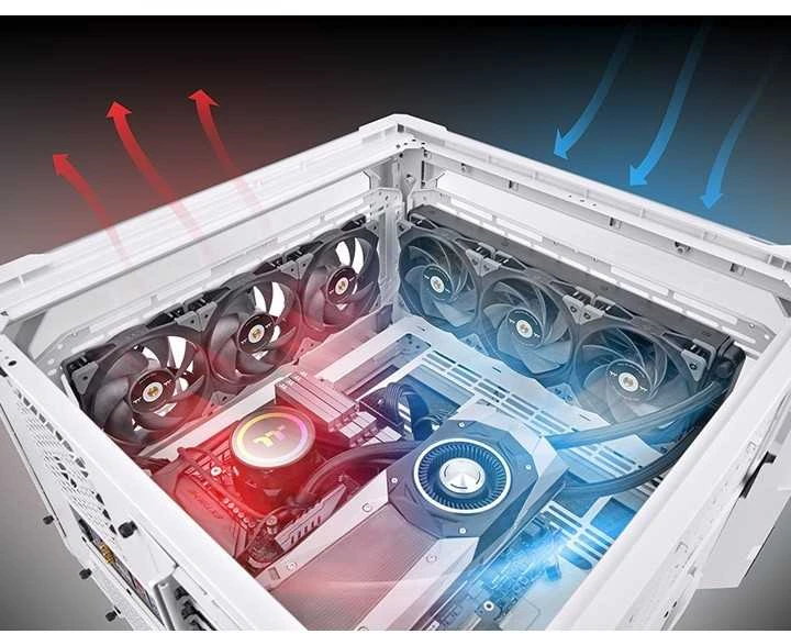 „Wentylator Thermaltake SWAFAN GT12 PC TT Premium Edition“ (CL-F155-PL12BL-A)