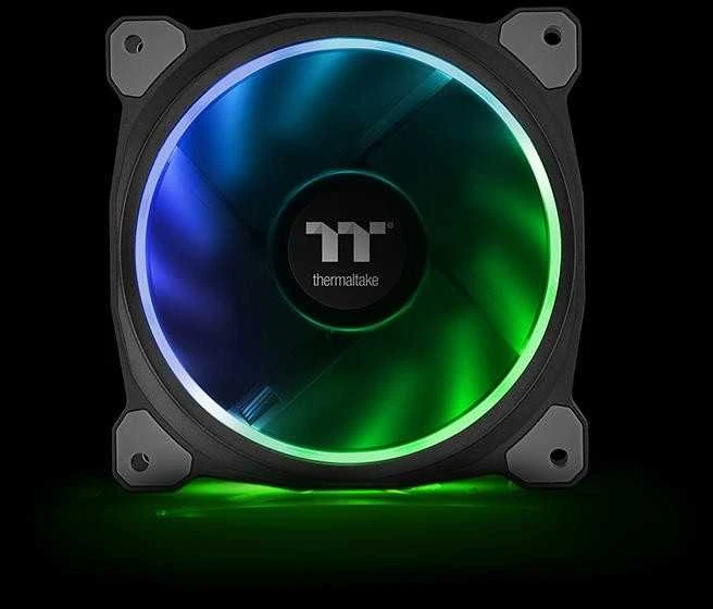 Thermaltake Riing Plus 12 RGB 3-pack ventiliatorius + Hub + 3 LED juostos (CL-F076-PL12SW-A)