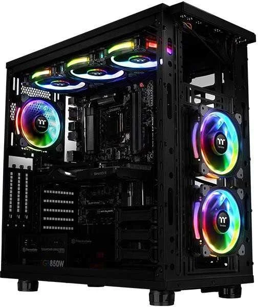 Thermaltake Riing Plus 12 RGB 3-pack ventiliatorius + Hub + 3 LED juostos (CL-F076-PL12SW-A)