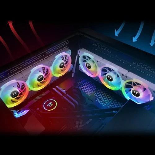 Thermaltake TT SWAFAN EX12 RGB Fan Premium 3er wh CL-F161-PL12SW-A