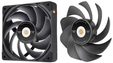 Thermaltake TOUGHFAN EX12 Pro: ventiliatorius ir rotorius