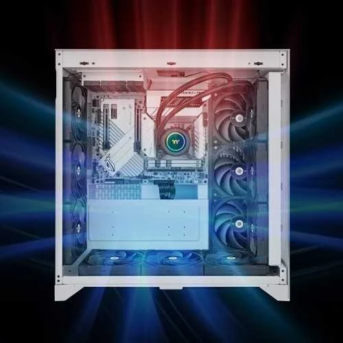 „Wentylator Thermaltake TOUGHFAN EX12 Pro“ 3 vnt. pakuotė (CL-F171-PL12BL-A)