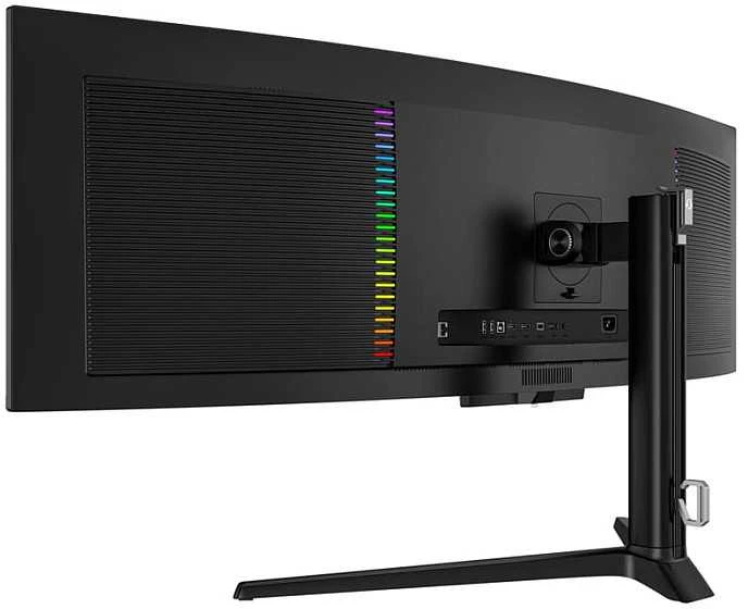 „Monitorius LC-Power LC-M49QCO“ 49 colių lenktas QD-OLED monitorius, 5120x1440, 0,03 ms, 144 Hz