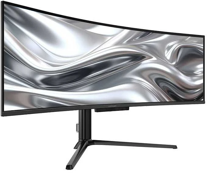 „Monitorius LC-Power LC-M49QCO“ 49 colių lenktas QD-OLED monitorius, 5120x1440, 0,03 ms, 144 Hz