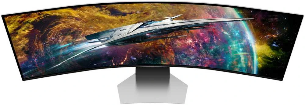 Monitorius - Samsung Odyssey OLED G9 49-Colių Dual QHD 240Hz Lenktas Juodas