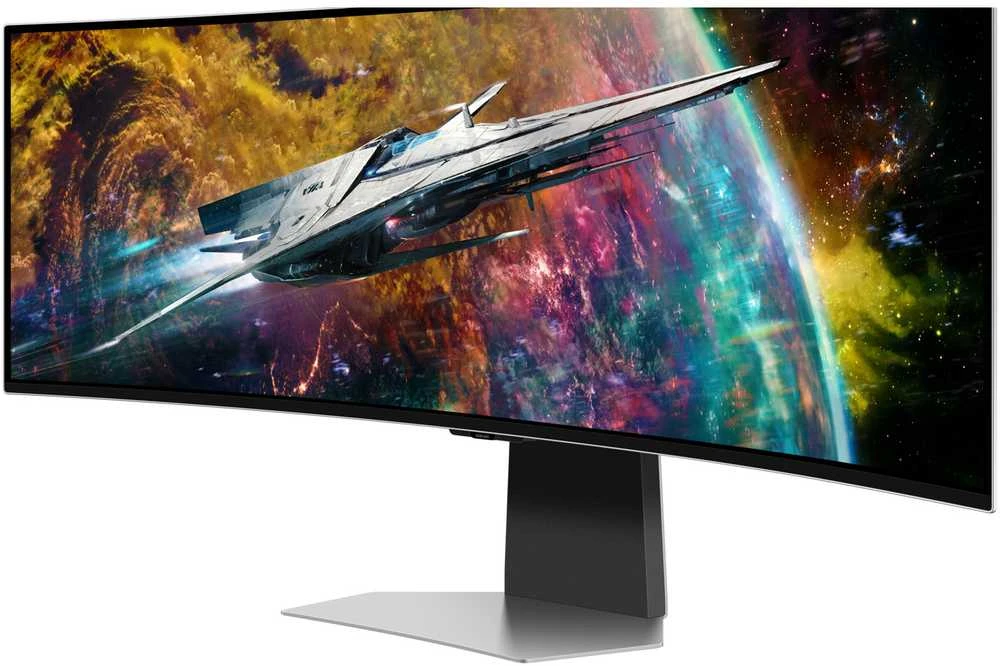 Monitorius - Samsung Odyssey OLED G9 49-Colių Dual QHD 240Hz Lenktas Juodas