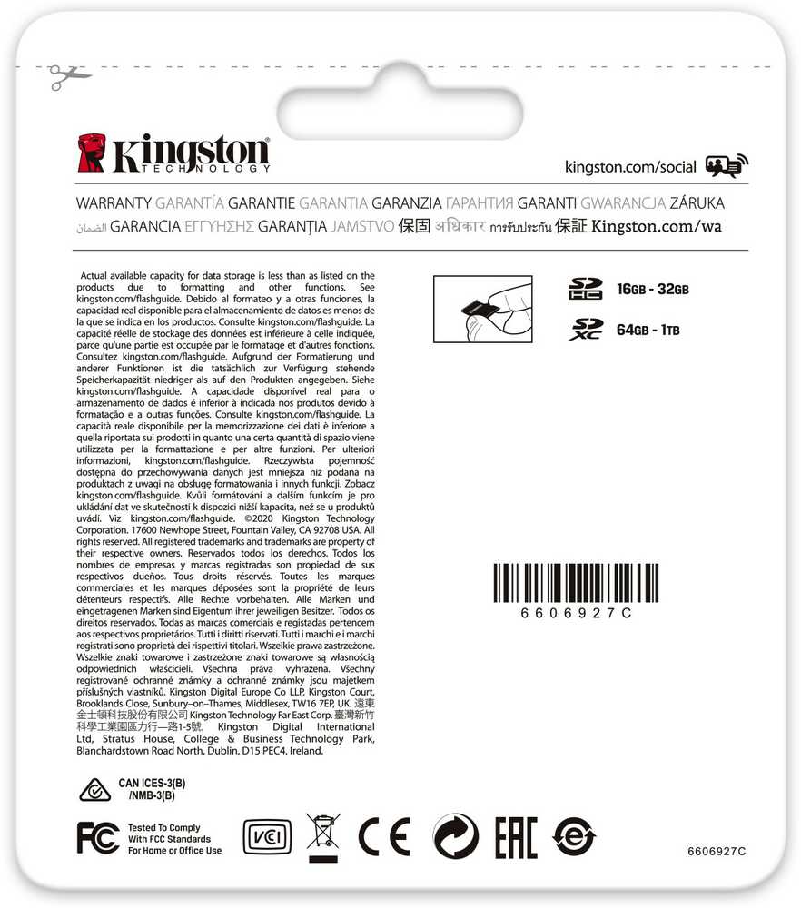 Atminties kortelė Kingston microSDXC Canvas Go! Plus 128GB