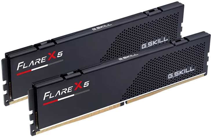 RAM Atmintis G.Skill Flare X5, DDR5, 128 GB, 6000MHz, CL32 (F5-6000J3244G64GX2-FX5)