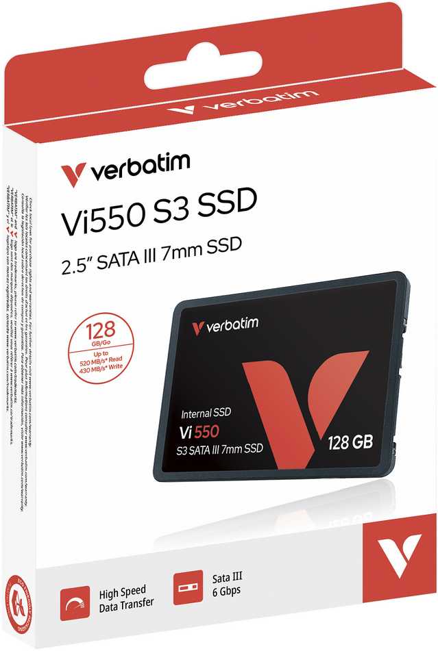 Verbatim Vi550 2.5: SSD SATA III