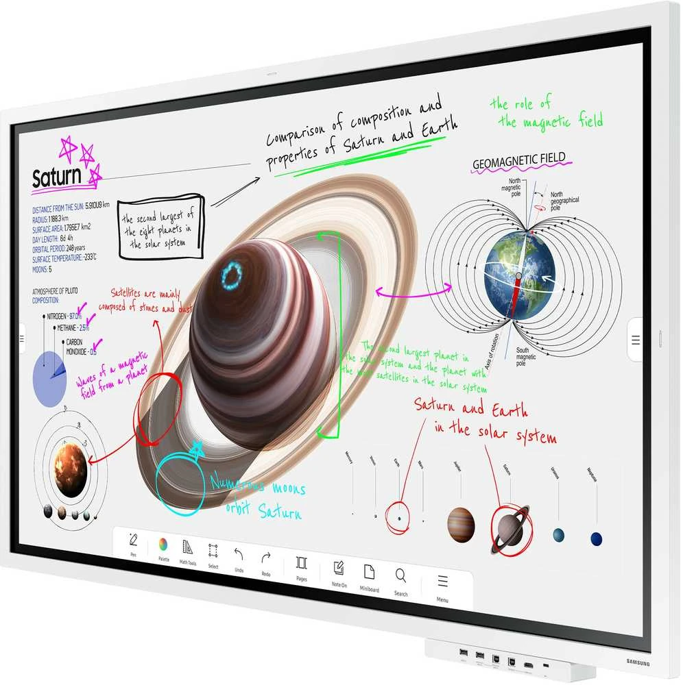 Monitorius SAMSUNG 55" FLIP PRO DIGITAL FLIPBOARD,UHD,TOUCH