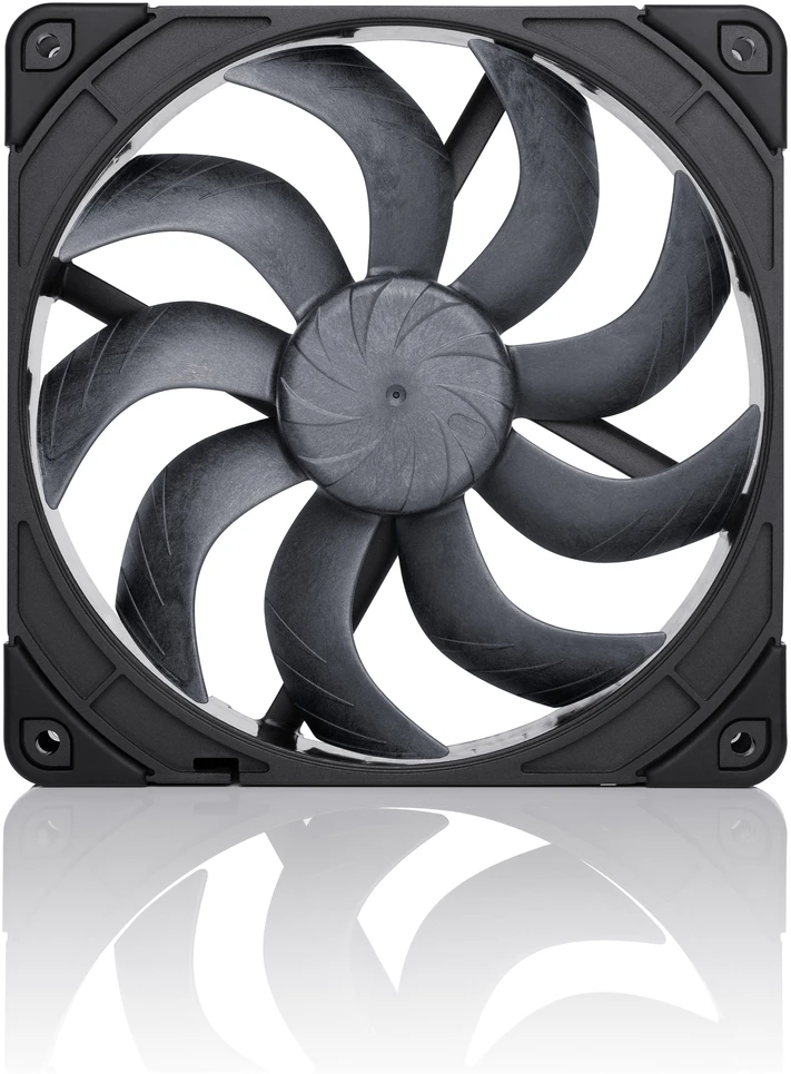 Noctua 140mm NF-A14x25 G2 PWM Sx2 PP chromax.juodas leidimas - dviejų ventiliatorių komplektas