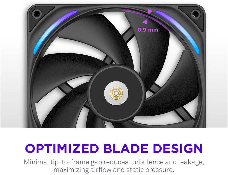 Nzxt F140X juodas ventiliatorius (RF-U14PN-B1)