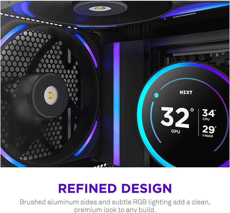 Nzxt F140X juodas ventiliatorius (RF-U14PN-B1)