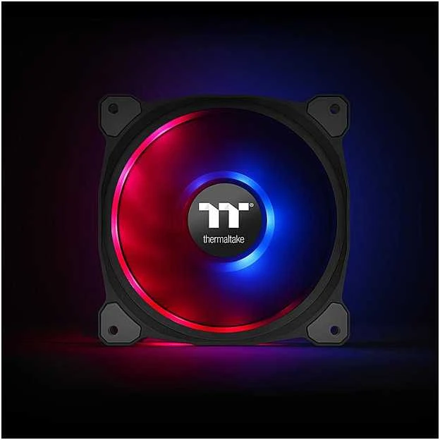 „Wentylator Thermaltake Riing Duo 14 RGB 3-pack + Hub“ (CL-F078-PL14SW-A)