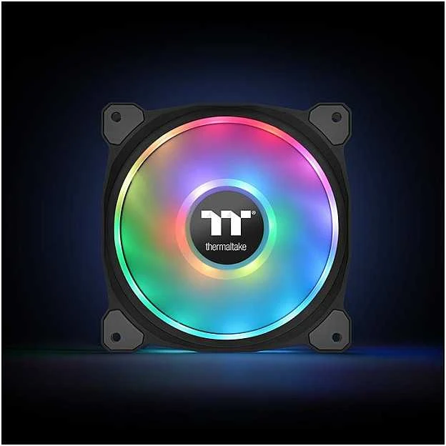 „Wentylator Thermaltake Riing Duo 14 RGB 3-pack + Hub“ (CL-F078-PL14SW-A)