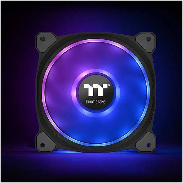 „Wentylator Thermaltake Riing Duo 14 RGB 3-pack + Hub“ (CL-F078-PL14SW-A)