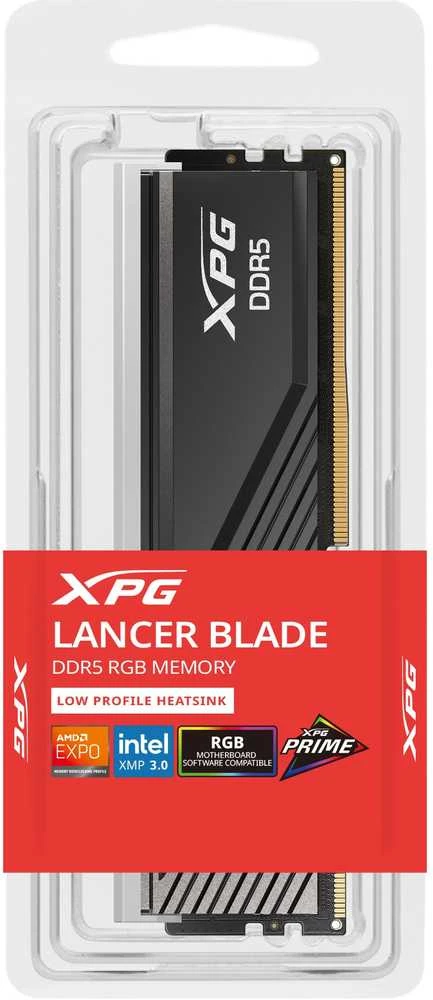 RAM ADATA XPG LANCER BLADE RGB DDR5 atminties modulis 16 GB 1 x 16 GB 6000 MHz